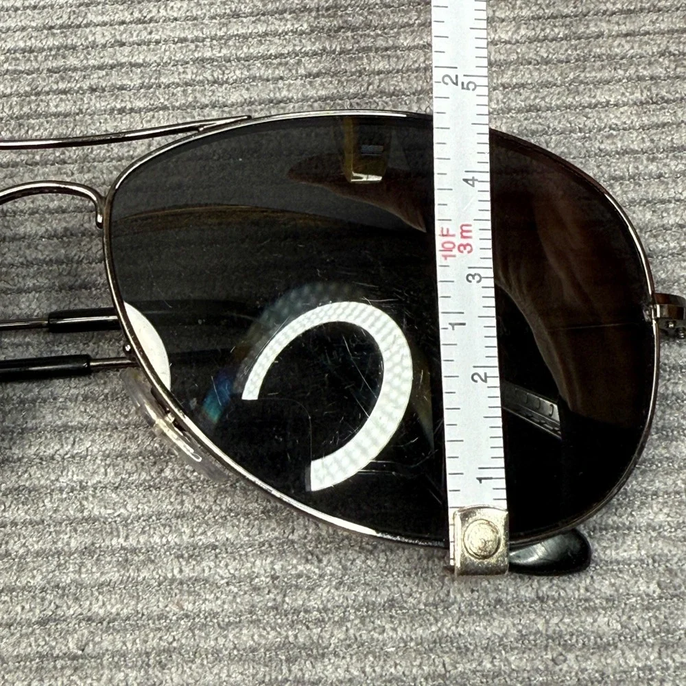 Ray-Ban RB3362 Cockpit Y2K Sunglasses Gunmetal Frame Grey Lens 59